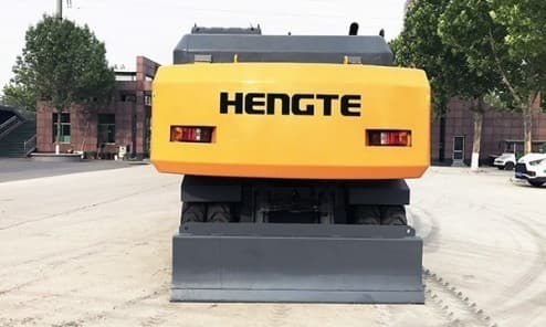 Колесный экскаватор HENGTE HT215W ( в габарите)
