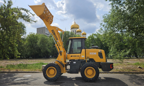 Фронтальный погрузчик HZM XC600